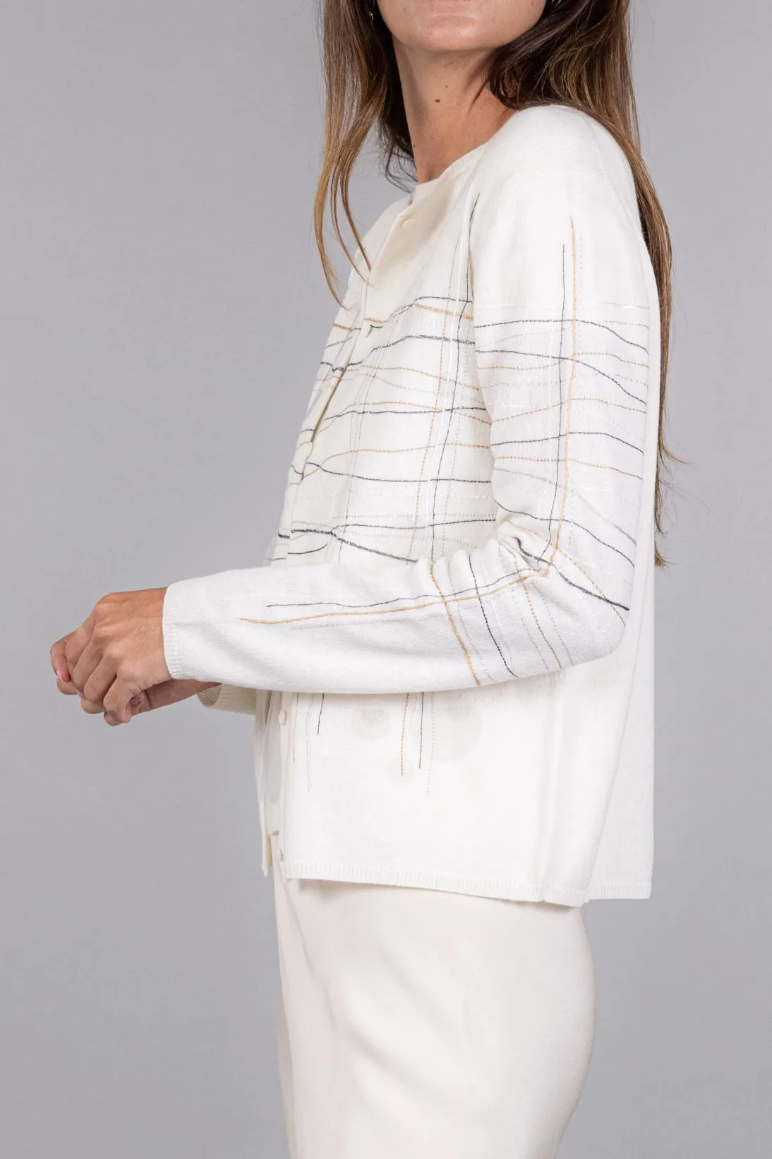 EMBROIDERED SEQUINS CARDIGAN