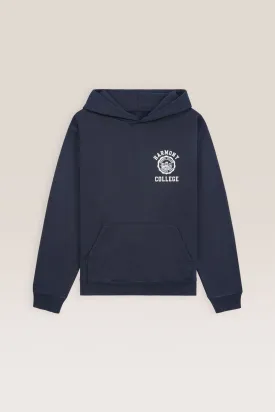 Sany College Emblem - Navy - Cotton Jersey
