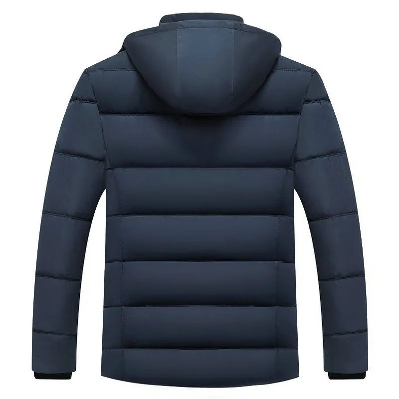 Winter Jacket Men -20 Degree Thicken Warm Parkas Hooded Coat Fleece Man's Jackets Outwear Jaqueta Masculina